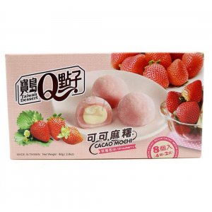 Mochi ryžové koláčiky jahoda 80g